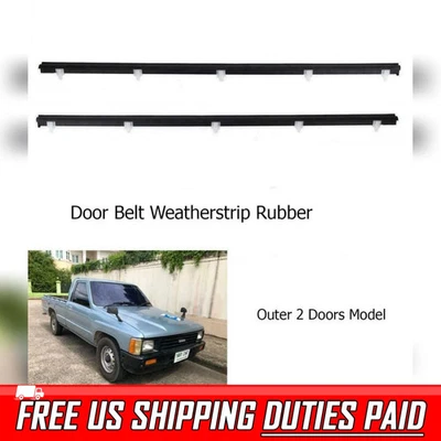 Sello de cinturón de puerta resistente a la intemperie para camioneta Toyota 1984-1988 4Runner Ln50 LN55 SR5 Foto 1 de 4