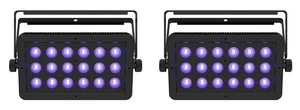 (2) Chauvet DJ LED Shadow 2 ILS Black Lights w/Eye Candy Effects D-Fi USB/DMX - Picture 1 of 8