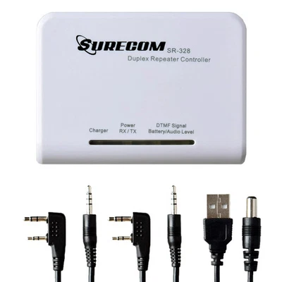 SURECOM SR328 Cross Band Repeater Controller for ICom Motorola Kenwood Relay Box - Image 1 of 4