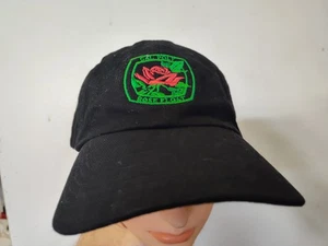 Vintage Cal Poly State University Rose Parade Float Hat Black Pasadena Strapback - Picture 1 of 7