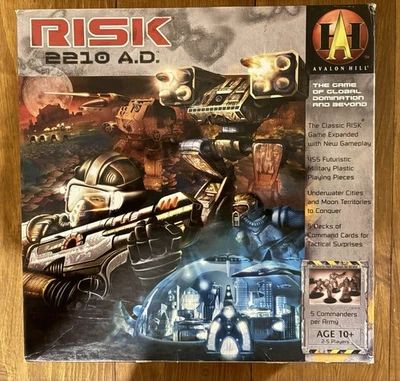 Avalon Hill Risk 2210 A.D. Board Game Strategy - Image 1 of 4
