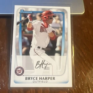 Bryce Harper 2011 Bowman Prospects Rookie RC #BP1 Nationals Phillies NM-MT - Picture 1 of 6