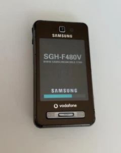 Samsung SGH F480V Geprüft, Volle Funktion, Händler, Garantie, Top, Chrom - Bild 1 von 2