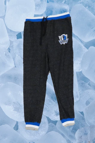 NBA Dallas Mavericks Sweat Pants Mens XL Tall Navy Basketball Warm Up Cover