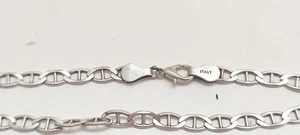 Italienische Weizen schwere Kette Sterlingsilber 925 Halskette 20 Zoll Unisex 10g - Bild 1 von 6