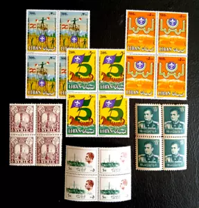 ASIA 11 ALL DIFFERENT MNH BLOCKS OF 4 FROM ASIAN COUNTRIES WE COMBINE - Picture 1 of 2