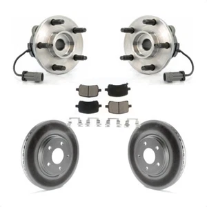 Front Hub Bearing Coated Brake Rotor And Pad Kit For Chevrolet Cobalt Saturn Ion - Picture 1 of 10