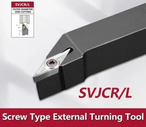 Soporte de torneado de torno externo Herramienta de barra de corte CNC SVJCR1212 SVJCR1616 SVJCR2020 - Imagen 1 de 18
