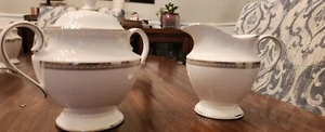 Lenox Bone China - Murray Hill collection - Sugar and Creamer Set - Picture 1 of 6