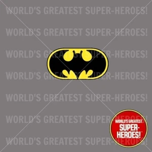 Mego Batman Decal Reproduction Pre-Cut Vinyl For WGSH 8" Action Figure - Picture 1 of 2
