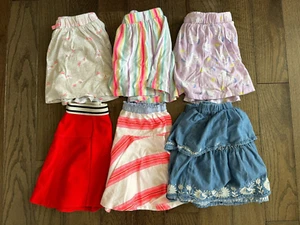 Lot of 6, Girl Skirt/Skort, Crewcuts, Cat & Jack, Size 6-8 - Picture 1 of 1