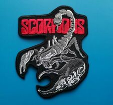 Scorpions Patch Punk Rock Music Festival Sew or Iron On Badge