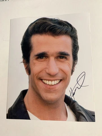 Henry Winkler SIGNED 8 X 10 Photo Autographed Cover