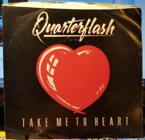 Quarterflash, Take Me To Heart ~ 1983 Geffen 7" picture sleeve only - Picture 1 of 2