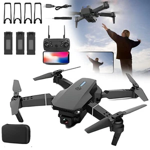 4K GPS Drone with HD Camera Foldable Live Video Drone RC Quadcopter Aircrafts - Picture 1 of 12