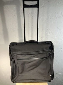 Hartmann Black 23" Wheeled Rolling Garment Bag Ballistic Nylon - Picture 1 of 20