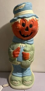 Molde soplado iluminado de espuma general para espantapájaros 34" plástico Halloween grande espeluznante de colección - Imagen 1 de 9