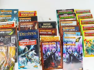 Warhammer Das Fantasy-Spiel Schlachten Armee Bücher Codex Regelbücher Multilisting - Bild 1 von 189