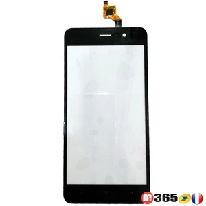 VITRE TACTILE pour WIKO LENNY 4 NOIR glass ecran lenny4 (sans écran lcd!!! ) - Imagen 1 de 1