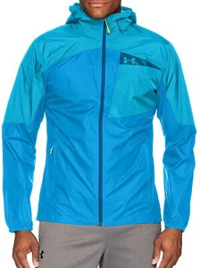 Under Armour 'Scrambler Hybrid' Mens Packable Jacket (3XLarge, Cruise Blue) $130 - Picture 1 of 2