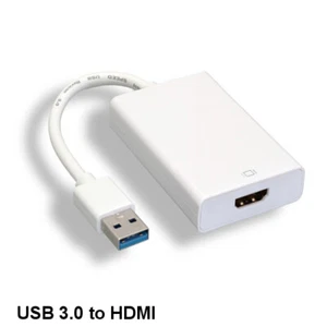 KNTK USB 3.0 to HDMI 1.3 Adapter 1080p TV PC Monitor Display Projector Console - Picture 1 of 1