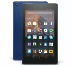 Amazon Kindle Fire 7 (7th Gen) 1.3Ghz Tablet SR043KL 8gb Hdd 1gb WiFi 7" Blue - Picture 1 of 8
