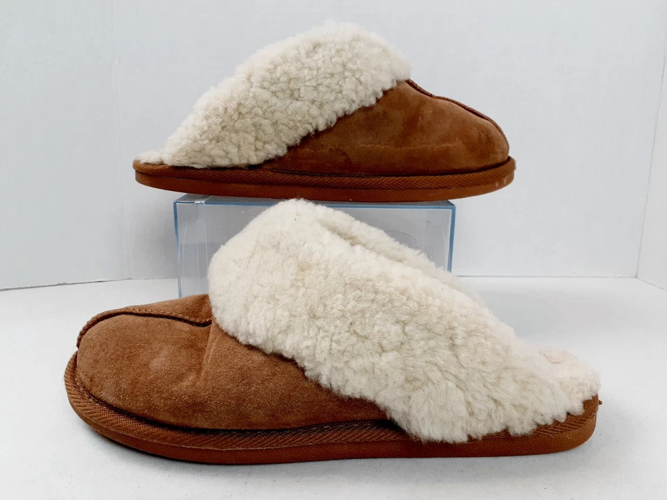 Женские тапочки из овчины Sonoma Life and Style размер XL шерпа с подкладкой 1122 - Изображение 1 из 4