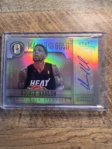 2012-13 NBA Gold Standard Marks of Gold Udonis Haslem /99 Auto Miami Heat - Picture 1 of 3