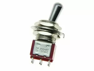 KAISH DPDT 2 Way ON ON Toggle Switch Sealed Fat Bat Toggle Amplifier Switch - Picture 1 of 4