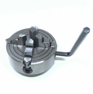70mm 4 Jaw Independent Mini Lathe Chuck Dia. 2-3/4" Inch Threaded M14 x 1 USA - Picture 1 of 5