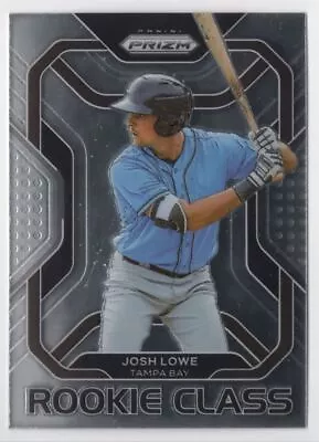 2022 Panini Prizm Rookie Class Josh Lowe Tampa Bay Rays #RC-14 C - Image 1 of 2