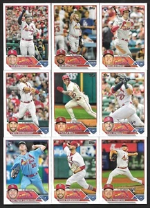 2023 Topps Serie 1 St. Louis Cardinals Juego de Equipo Base (15 Tarjetas) Molina-Pujols - Imagen 1 de 2
