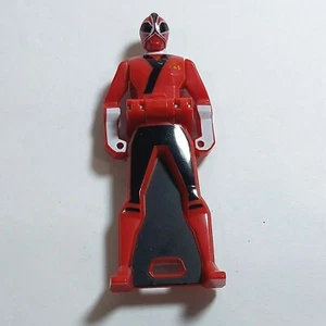 Gokaiger Power Rangers Super Megaforce 3" Samurai Red Ranger Key DX Figure Japan - Picture 1 of 3