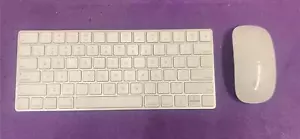 Apple A1644 Wireless Magic Keyboard 2 MLA22LL/A & A1657 Magic Mouse 2 MLA02LL/A - Picture 1 of 7