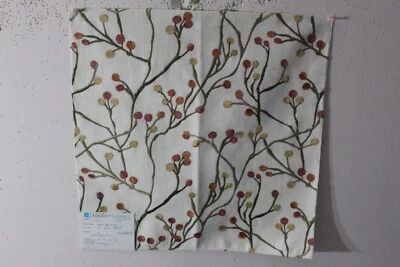 Duralee, Surprise Floral, Embroidered Floral, 17" W X 17", Various Colors - Image 1 of 3