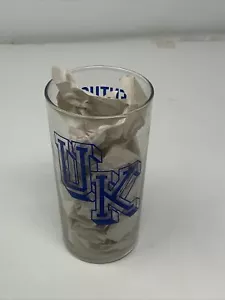 Vintage UK Kentucky Wildcats Basketball Trinkglas Logo NCAA - Bild 1 von 2