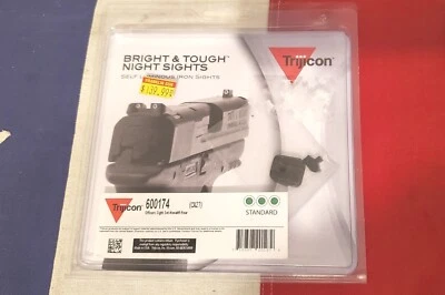 Trijicon HD Night Sights Set Officers Green Novak CA27   600174 - Image 1 of 3