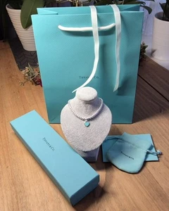 Authentic Tiffany Blue® Heart Tag Bracelet 20cm, Excellent Condition - Picture 1 of 8