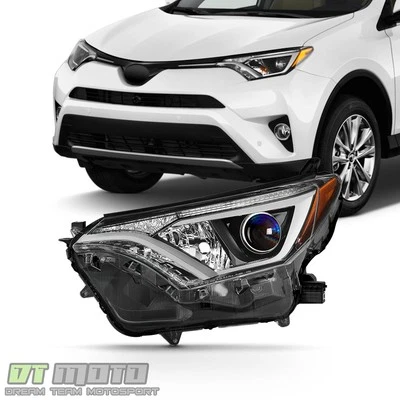 Faro halógeno de repuesto lado del conductor izquierdo para Toyota RAV4 2016-2018 Foto 1 de 4