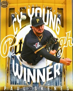 Paul Skenes Pittsburgh Pirates 8x10 photo 2025 CY Young Winner NL - Picture 1 of 1