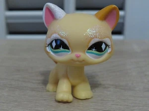 LPS #626 LITTLEST PET SHOP Maine Coon Glitzerkatze grüne Diamantaugen ~ ausgefallenste - Bild 1 von 6