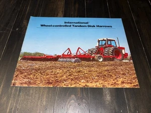 1970’s International Harvester Wheel-Controlled Tandem Disc Harrows Prospekt - Bild 1 von 5