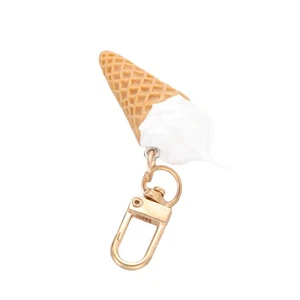 2 Pcs Ice Cream Hanger Protective Cover Pendant Keyring Men and Women Holder - Picture 1 of 12