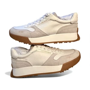 Zapatillas para mujer Sam Edelman Layla blancas de gamuza/nylon talla 9,5 M EUR 40,5, NUEVAS EN CAJA - Imagen 1 de 13