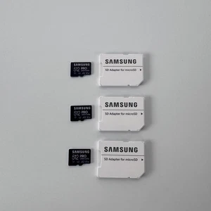 Samsung Pro Ultimate 512 GB microSDXC Memory Card (Up to 200/130 MB/s) Pack of 3 - Picture 1 of 4