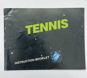 MANUAL ONLY Nintendo NES Tennis Sports Series GC SHIPS FREE