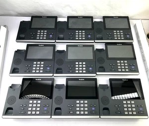 LOT 12x Yealink MP56 MS Teams Edition IP Phones w/Stand Handsets *FACTORY RESET! - Picture 1 of 20