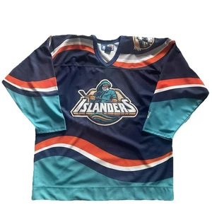 VTG Starter New York Islanders Fisherman Logo Jersey Size Large  - Picture 1 of 11