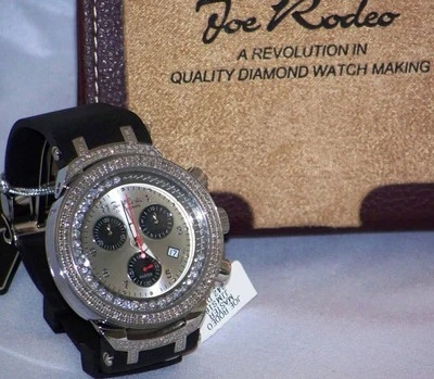 New Authentic JOJO Joe Rodeo Master Men's Watch - JJMS2(W) Aprx Diamond 2.20 CT - Image 1 of 4
