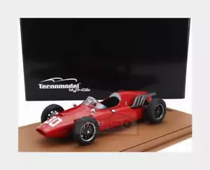 1:18 TECNOMODEL Cooper F1 T51 #30 French Gp 1960 Gino Munaron Red TM18-298A MMC - Picture 1 of 2